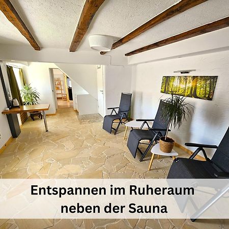 Ferienhaus Grimme - 350M2, 18 Betten - Mit Indoorspielplatz, Pool, Grosser Terrasse, Grill, Sauna, Kicker, Dart, Uvm - Ideal Fuer Familien سشمالنبرغ المظهر الخارجي الصورة