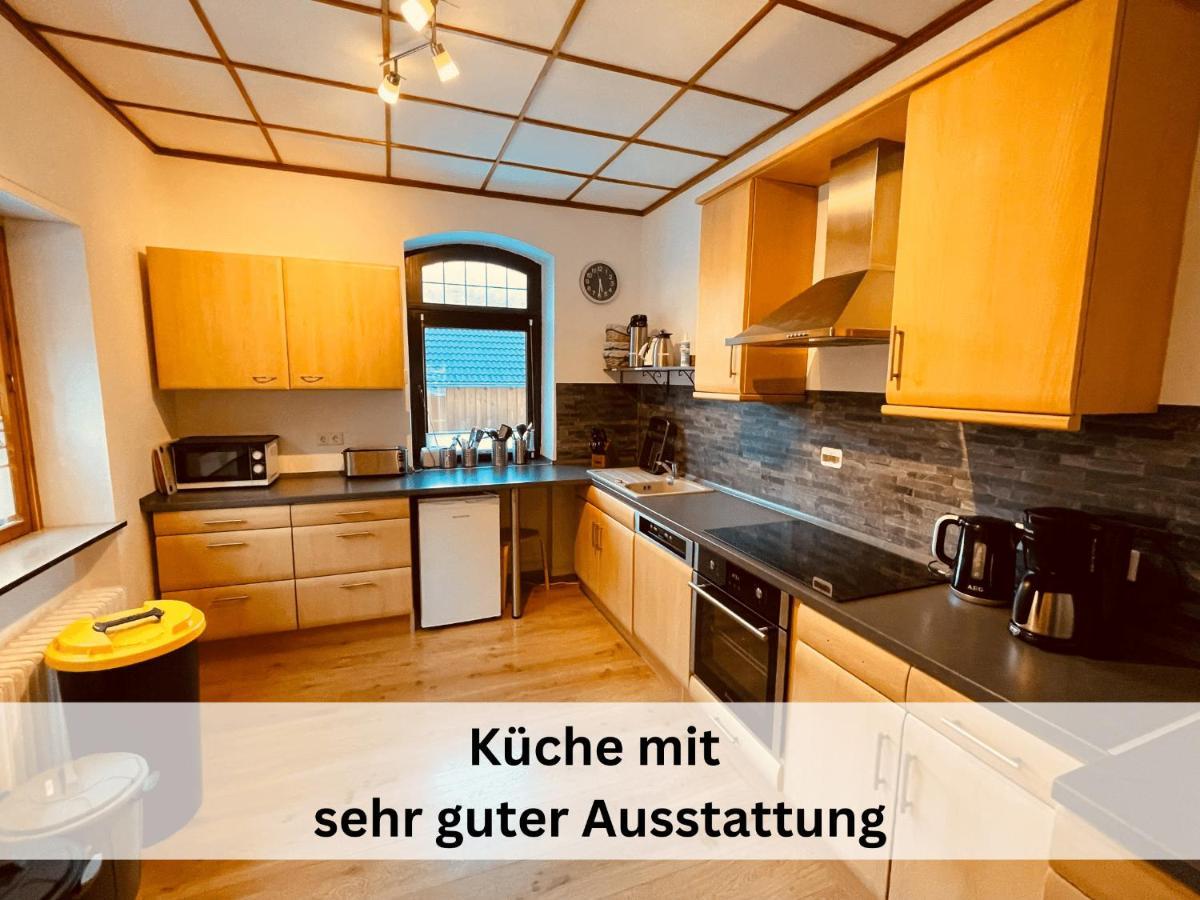 Ferienhaus Grimme - 350M2, 18 Betten - Mit Indoorspielplatz, Pool, Grosser Terrasse, Grill, Sauna, Kicker, Dart, Uvm - Ideal Fuer Familien سشمالنبرغ المظهر الخارجي الصورة