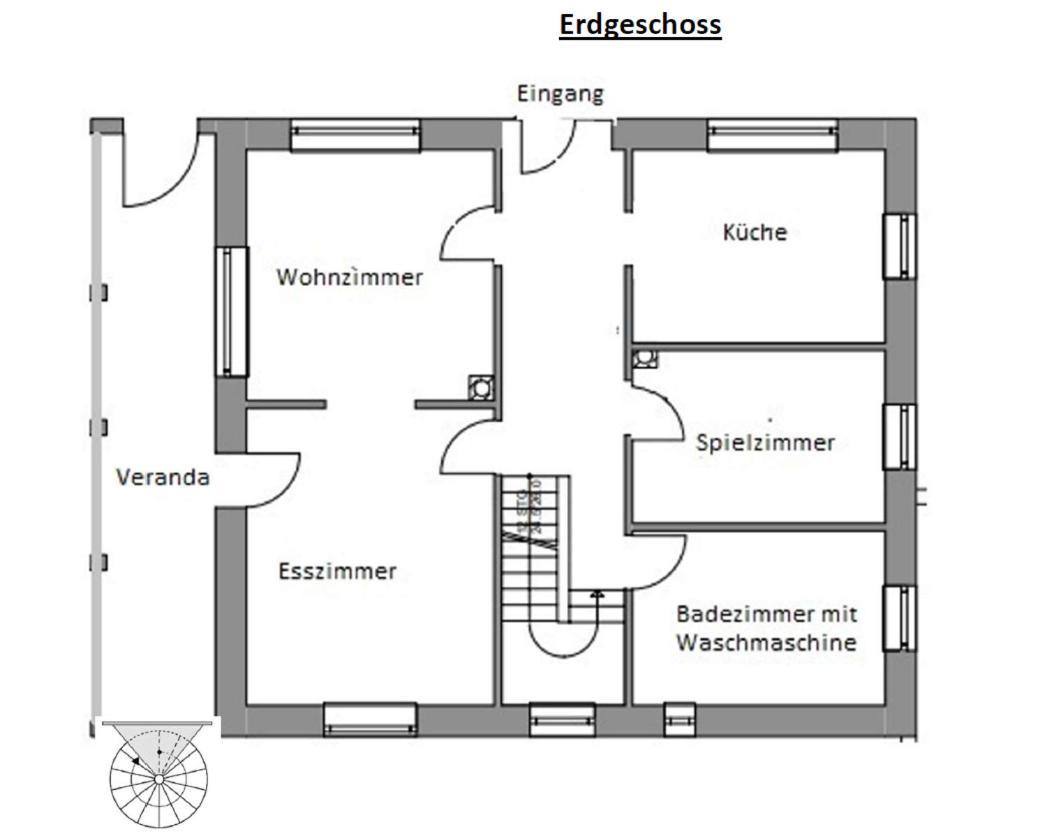Ferienhaus Grimme - 350M2, 18 Betten - Mit Indoorspielplatz, Pool, Grosser Terrasse, Grill, Sauna, Kicker, Dart, Uvm - Ideal Fuer Familien سشمالنبرغ المظهر الخارجي الصورة